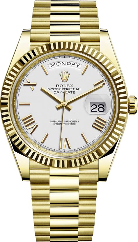 white gold rolex day date